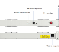 Optimos OP-iF60 2 fan Ionizing Air Blower