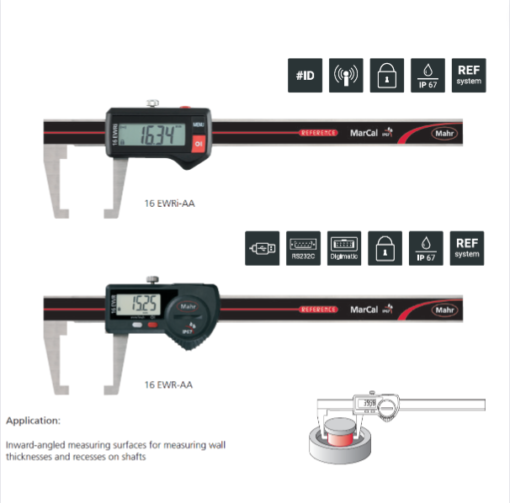 MarCal 16 EWRi-AA 16 EWR - AA Digital Caliper for Special Applications