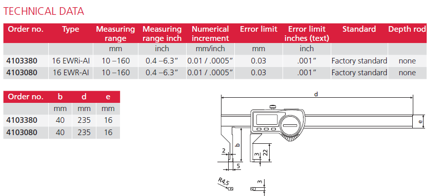 MarCal 16 EWRi-AI / 16 EWR-AI