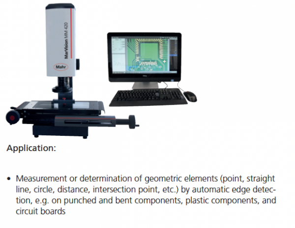 MarVision MM 420 | Workshop Measuring Microscope With M3 Software ...